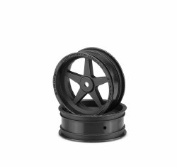 Starfish Street Eliminator 2.2" Front Drag Racing Wheels (Black) (2)