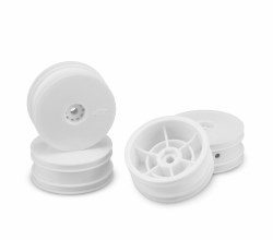 Losi Mini-B Front Mono Wheel Set (White) (4)