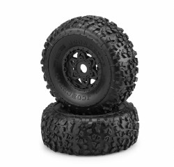 Mojave 6S BLX Pre-Mounted Landmines Tires w/Tremor Wheels (Black) (2) (Yellow)