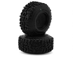 Landmines 1.0" All Terrain Crawler Tires (2) (2.25�) (TRX-4M) (Green)