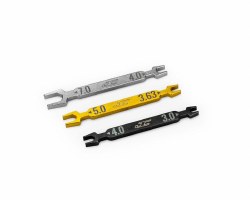 combo open wrench set - 3pc (3.0 | 4.0, 3.63 | 5.0, 4.0 | 7.0)