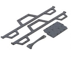 Carbon Fiber Regulator Chassis Conversion Set (Blue)