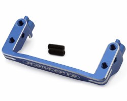 "RC10B7 | RC10B7D servo mount bracket, blue "