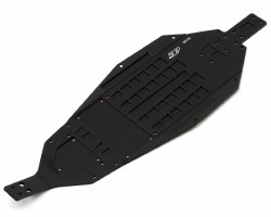 C10B7 chassis, std, hard anodized - black