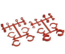 Traxxas Big Bore Shock Limiter Kit (Red) (24) (RM2 Edition)