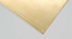 BRASS SHEETS 6X12''  .064