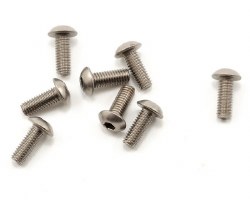 Kyosho 3x8mm Titanium Button Head Screw (8)