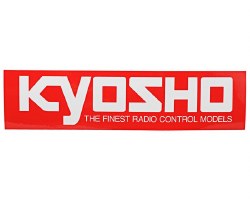 Kyosho 72x290mm Medium Size Logo Sticker