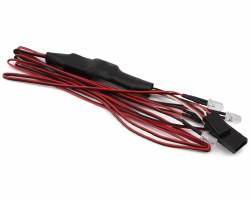 Kyosho 5mm LED Lights Unit (2-White Bulbs/2-Red Bulbs)