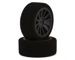 Kyosho Avantie 1/10 On Road Touring Car Rear Foam Tires (Black) (2) (C4 - Medium)