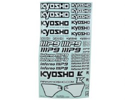 Kyosho MP9 TKI4 Decal Sheet