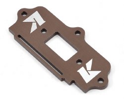 Kyosho Aluminum Standard Switch Plate (Gunmetal)
