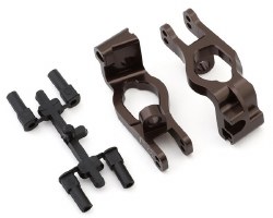Kyosho Aluminum Front Hub Carriers (Gunmetal) (2) (16?)
