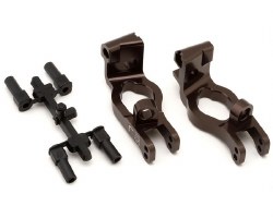 Kyosho MP9 Aluminum Front Hub Carrier Set (Gunmetal) (17.5?)