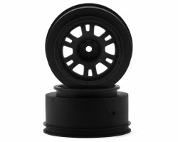 Samix SCX24 Aluminum 1.0" Wheel Set (Black) (4)