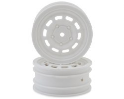 Kyosho Lazer SB 2.2" 10-Hole Front Wheels (White) (2)
