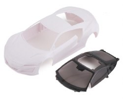 Kyosho Mini-Z MR-03 Honda NSX Body w/Wheels (Unpainted)