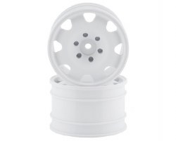 Kyosho Optima Mid 8 Spoke Wheel (White) (2)