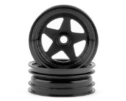 Kyosho Scorpion 2.2 Front Wheels (Black) (2)