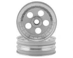 Kyosho Tomahawk Front Wheels (Satin Chrome) (2)
