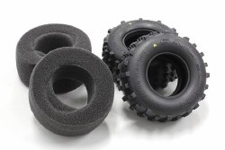 Kyosho Medium compound rear tires and inserts for Scorpion 2014