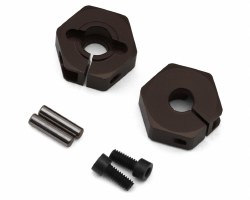 Kyosho Ultima RB7.5mm Clamping Wheel Hub (Gunmetal) (2) (52mm)