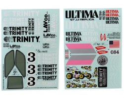 Kyosho JJ Ultima Decal Set