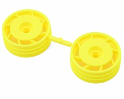 Kyosho Ultima 50mm 8D Front Wheels (Yellow) (2)