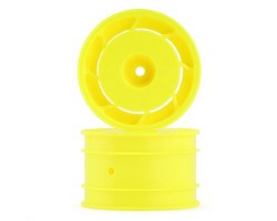 Kyosho Ultima 8D 50mm Rear Wheel Set (Yellow) (2)