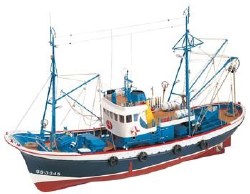 1/50 Marina II Wooden Model Ship Kit