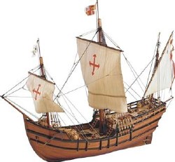 1/65 La Pinta Wooden Model Ship Kit