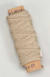 Cotton Thread .75mm Beige 10 Meter