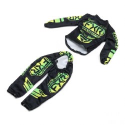 Losi Rider Jersey Set FXR Black Podium Gladiator: PM-SM