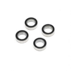 6 x 10 x 3mm Ball Bearing, Rubber Sealed (4)