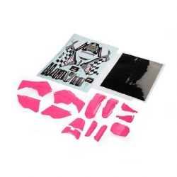 Losi Pink Plastics w/Wraps: PM-MX/SM