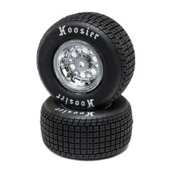 Rear Tire Set, Mounted, Hard: 22S Sprint