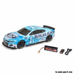 1/12 NASCAR RC Racecar Ross Chastain No. 1 Busch Light 2025 Chevrolet Camaro ZL1 2S AWD RTR Brushed