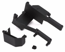 Rear Bulkhead Set, Aluminum Chassis: 22S