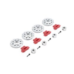 Hex, Rotor, Caliper & Pin Set (4): Baja Rey