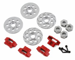 Brake Set w/Wheel Hex & Pin (4): RZR Rey