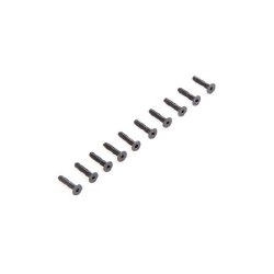 Flat Head Screws M2.5 x 12mm (10)