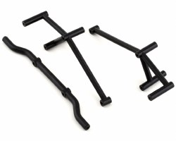 Rear Cage Body Support, Black: LMT Mega