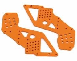 Front Chassis Plate, Orange (2): LMT Mega BH