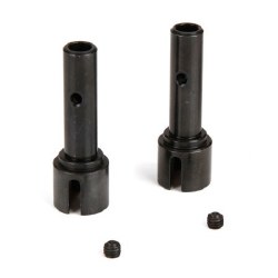 Front/Rear Stub Axle (2): 1:5 4wd DB XL