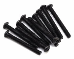 Button Head Screws, Stl, BO, M4 x 35mm (10)