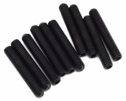 Set Screws, Stl, BO, Flat Point, M5 x 30mm (10)