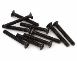 Flat Head Screws, M4 x 30mm (10)