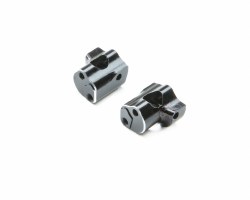 Caster Block, 0 Degree, L/R, Aluminum: Mini-T 2.0