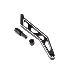 Chassis Brace, Rear, Black, Aluminum MTXL