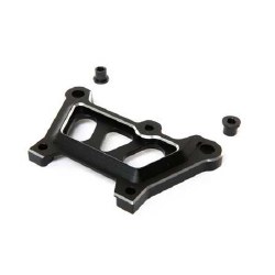 Front Top Plate, Black, Aluminum: DBXL-E